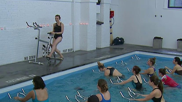 America’s first aqua spinning studio